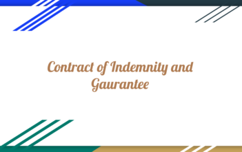 Contract of Gaurantee