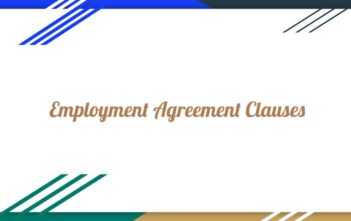 EmploymentAgreement Clauses